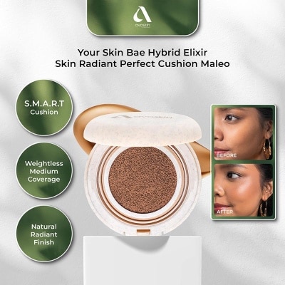 AVOSKIN - YSB Hybrid Elixir Skin Radiant Perfect Cushion D04 Maleo 13g