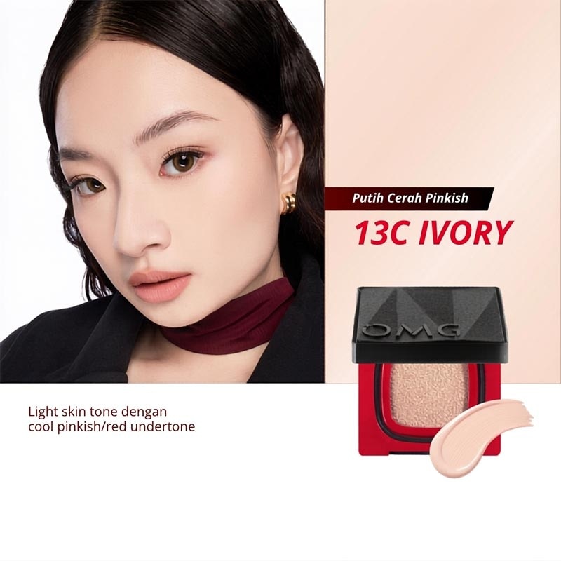 Oh My Glam Ultimatte Power Cushion Matte 13C Ivory 11g image