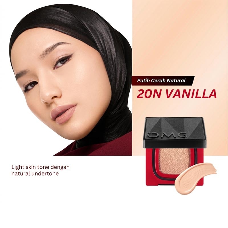 Oh My Glam Ultimatte Power Cushion Matte 20N Vanilla 11g image