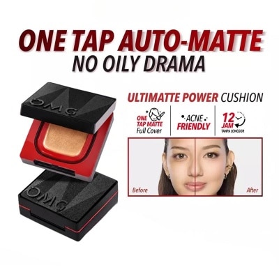 OMG - Oh My Glam Ultimatte Power Cushion Matte 20N Vanilla 11g image