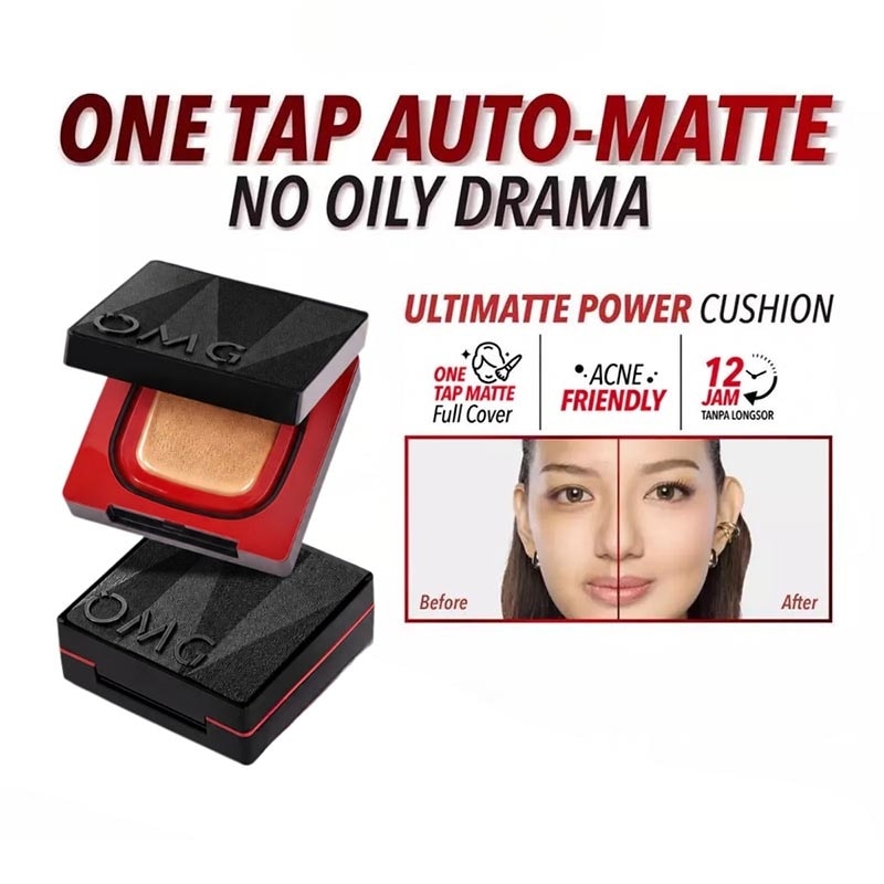 Oh My Glam Ultimatte Power Cushion Matte 20N Vanilla 11g image