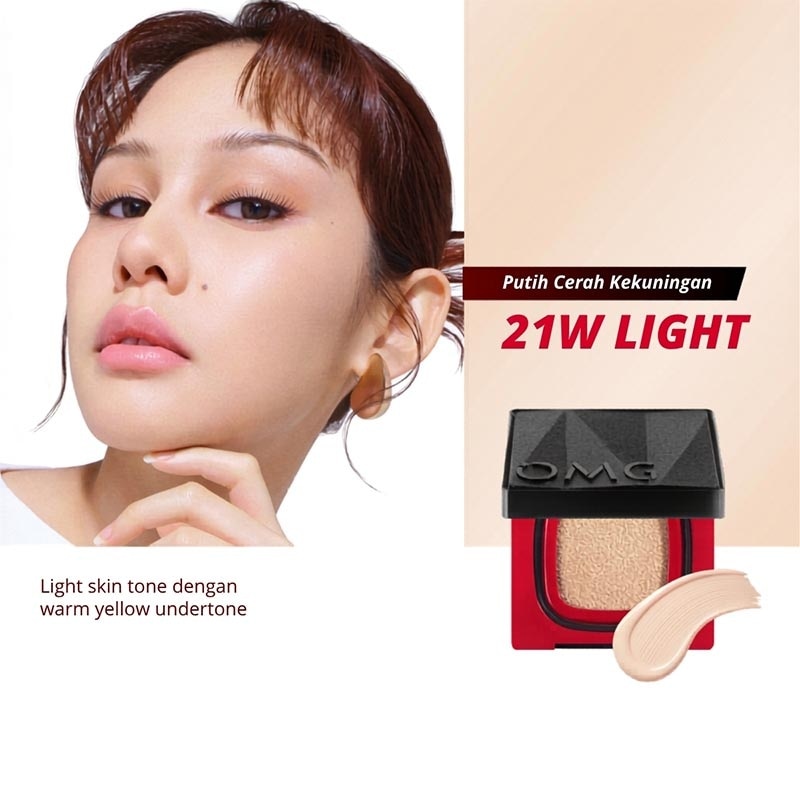 Oh My Glam Ultimatte Power Cushion Matte 21W Light 11g image