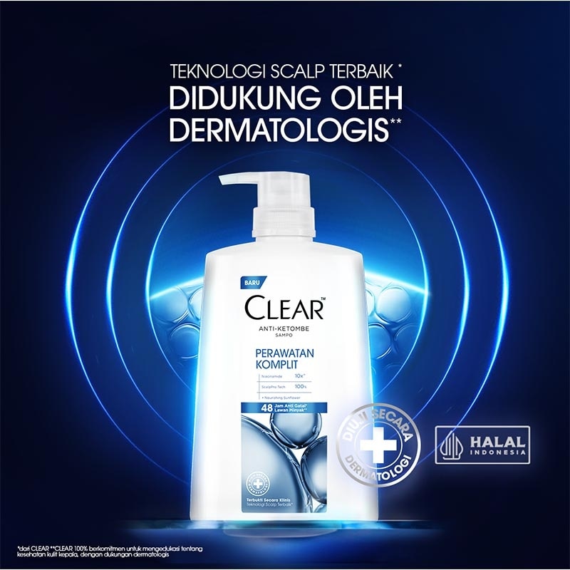 Shampoo Anti Ketombe Perawatan Komplit 1200ml
