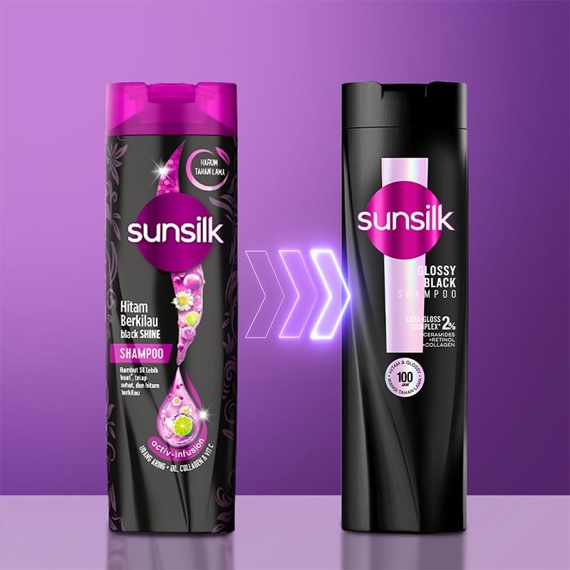 Shampoo Glossy Black 650ml
