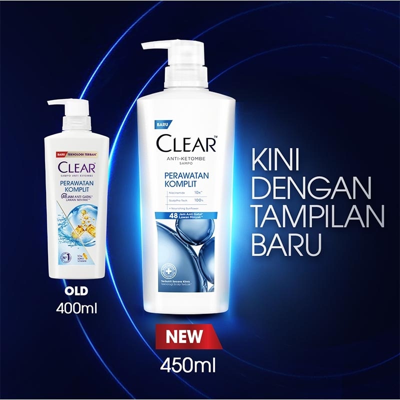 Shampoo Anti Ketombe Perawatan Komplit 450ml