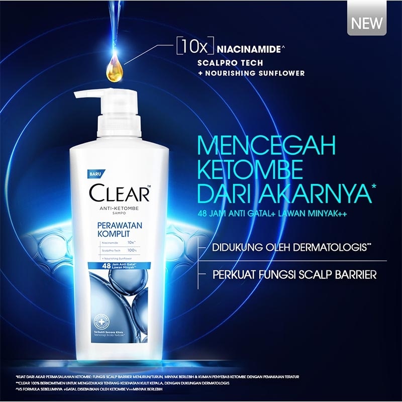 Shampoo Anti Ketombe Perawatan Komplit 450ml