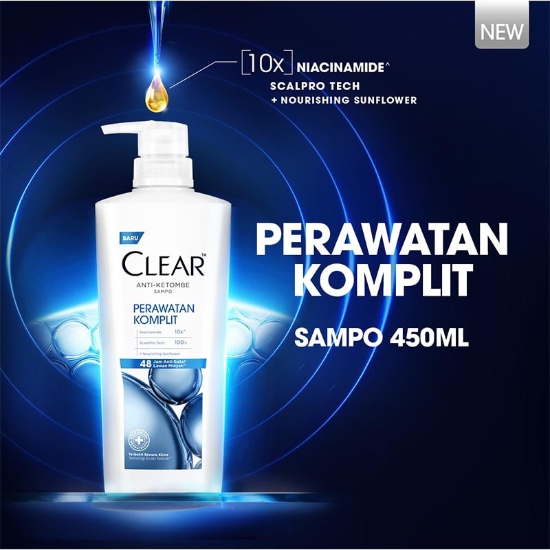 Shampoo Anti Ketombe Perawatan Komplit 450ml