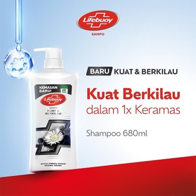 LIFEBUOY - Shampoo Kuat & Berkilau, 680ml