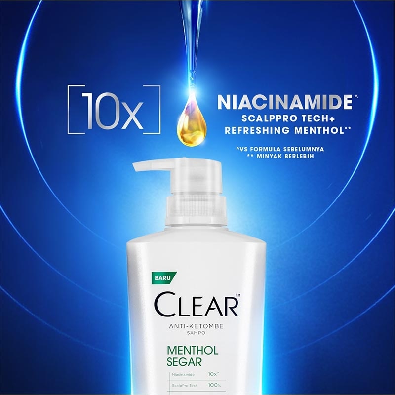 Shampoo Anti Ketombe Menthol Segar 450ml