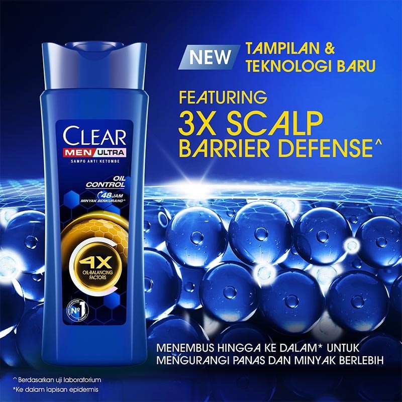 Men Ultra Shampoo Anti Ketombe Oil Control 300ml