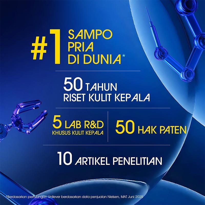 Men Ultra Shampoo Anti Ketombe Oil Control 300ml