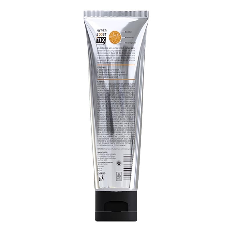 For Men Ultra Bright Facial Wash 100ml