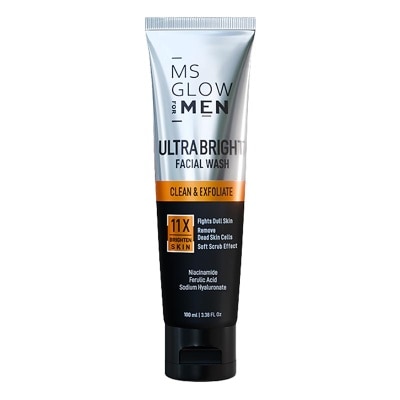 MS GLOW - For Men Ultra Bright Facial Wash 100ml