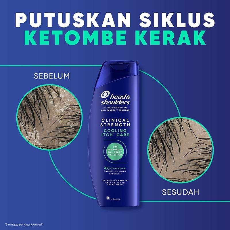 Clinical Strength Shampoo Cooling Itch Care 400ml