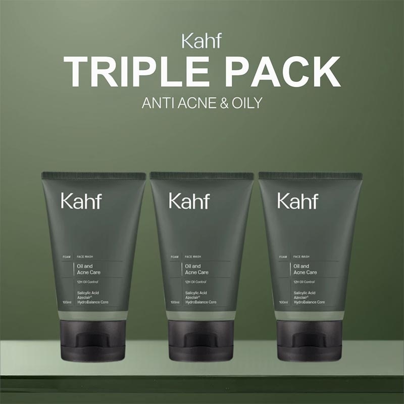 Triple Pack Oil and Acne Care Face Wash 100ml