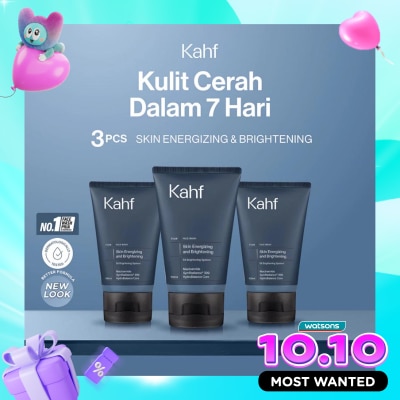 KAHF Triple Pack Skin Energizing & Brightening Face Wash 100ml image