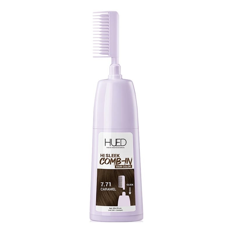 Hi Sleek Comb-in Hair Color 7.71 Caramel image
