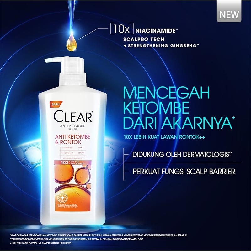 Shampoo Anti Ketombe & Rambut Rontok 660ml