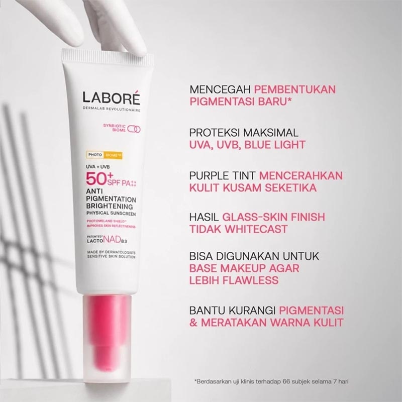 Dermalab Revolutionaire Anti-Pigmentation Brightening Physical Sunscreen Physical Sunscreen 10ml image