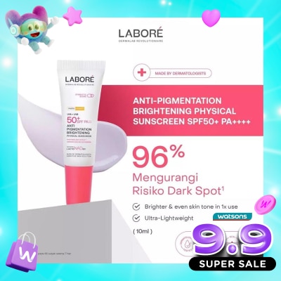 LABORE - Dermalab Revolutionaire Anti-Pigmentation Brightening Physical Sunscreen Physical Sunscreen 10ml image