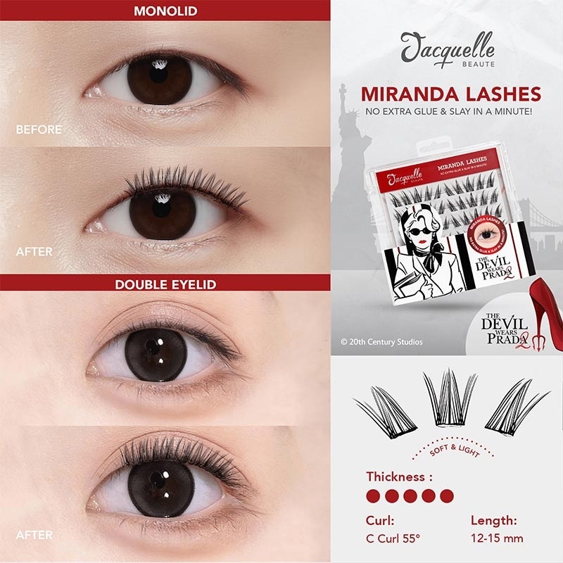 Iconique Lashes by Jacquelle x Devil Wears Prada Miranda Edition image