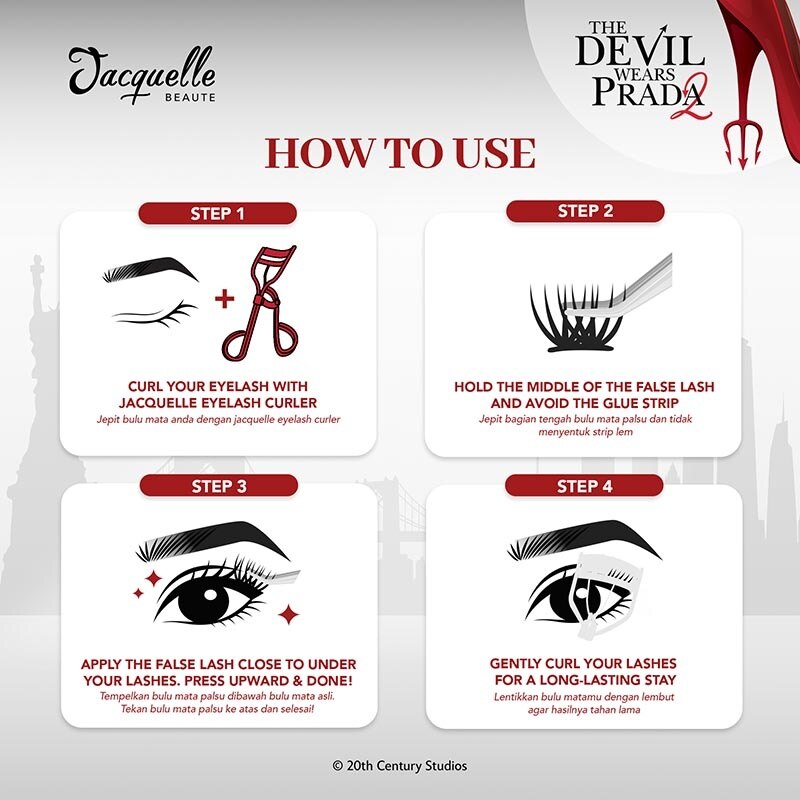 Iconique Lashes by Jacquelle x Devil Wears Prada Andy Edition image