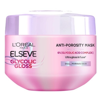 L'OREAL - Elseve Glycolic Gloss Anti-Porosity Hair Mask 200ml image