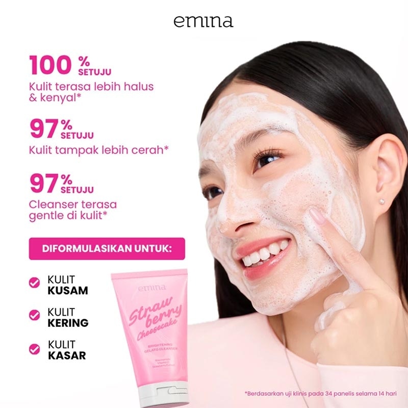 Strawberry Cheesecake Brightening Gelato Cleanser 100ml