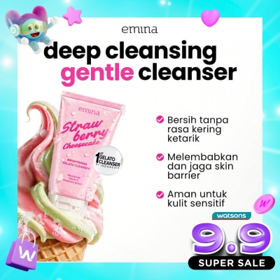 EMINA - Strawberry Cheesecake Brightening Gelato Cleanser 100ml image