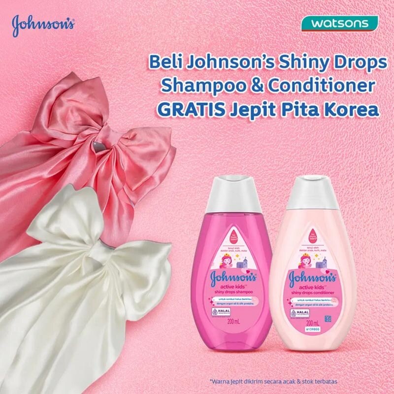 Active Kids Shiny Drops Shampoo & Conditioner Bundle 200ml