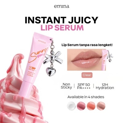 EMINA - Sunny Glow Lip Serum SPF 50 PA++++ 7g