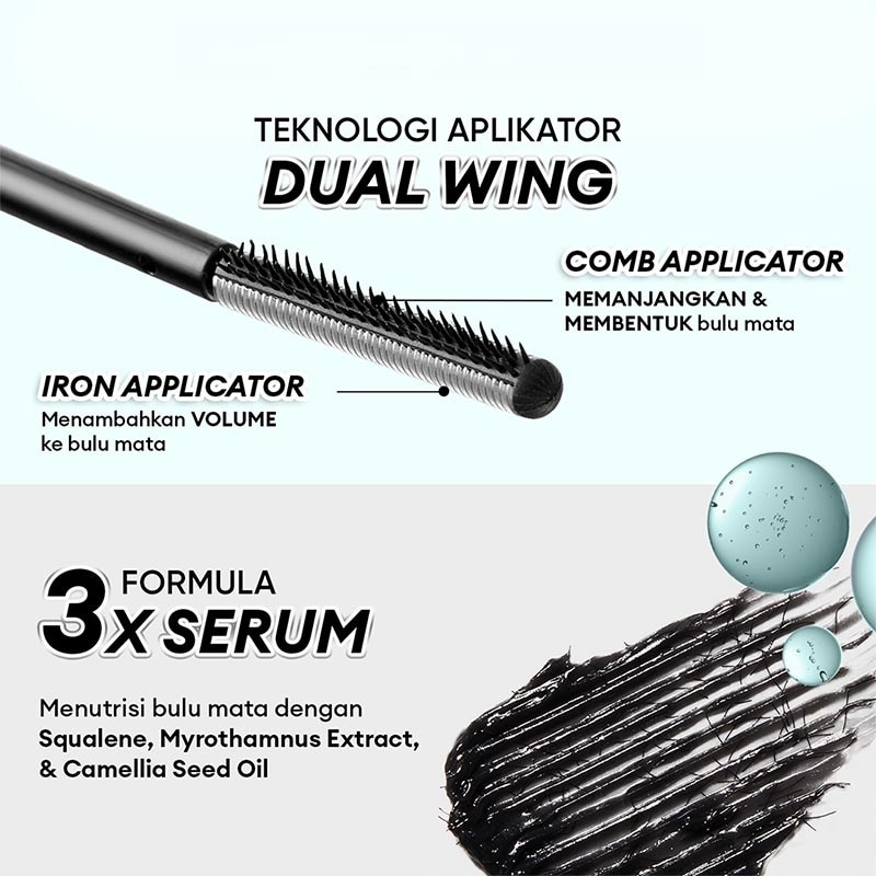Serum Iron Mascara 01 Black 3g