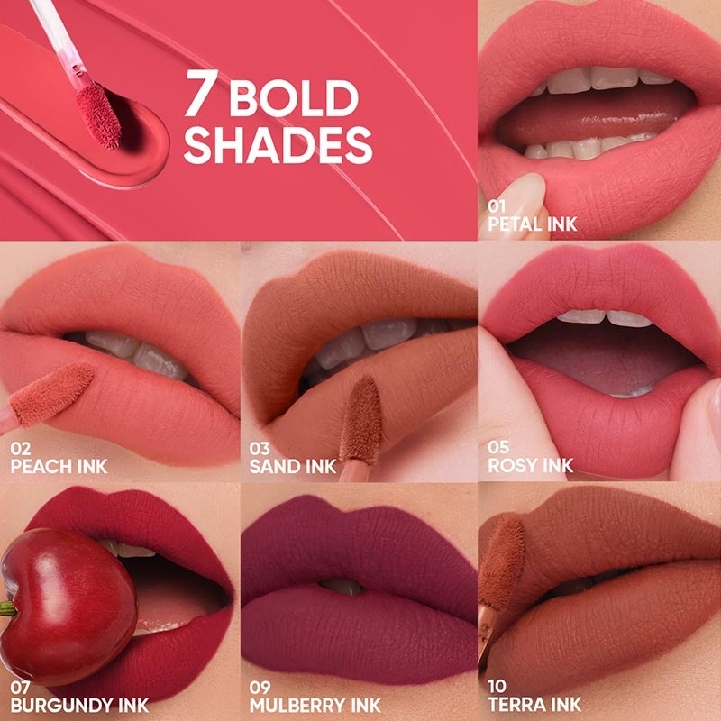 Silky Matte Lip Ink 02 Peach 5g