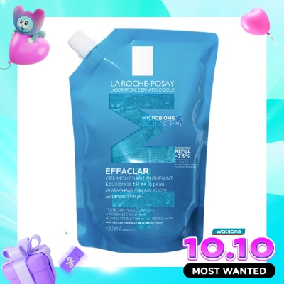 LA ROCHE POSAY Effaclar Foaming Gel+M Cleanser Refill 400ml image