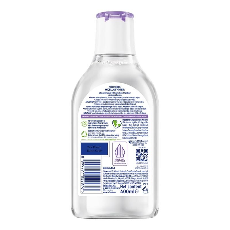 Micellar Water Soothing 400ml image