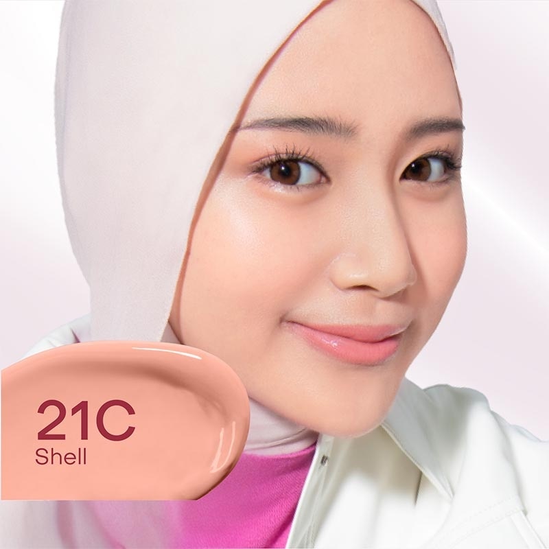 Skintint Colorfit Supercharged Serum Tint 21C Shell 30ml