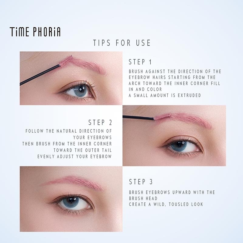 Revela Tinted Eyebrow Mascara 003 Medium Brown 3.2g image