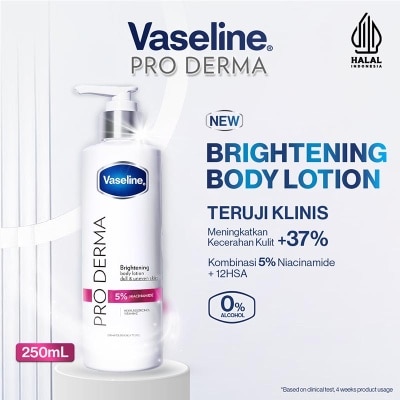 Vaseline - Pro Derma Brightening Body Lotion 250ml