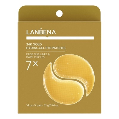 LANBENA - 24K Gold Hydra-Gel Eye Patches 14'S / 7 Pairs image