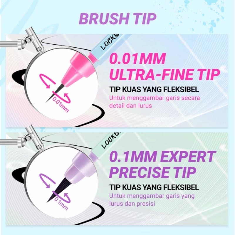 Lock & Wing! Hyper Slim Eyeliner 0.55ml image