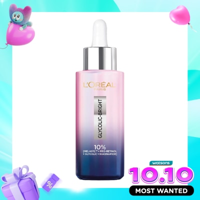 L'OREAL Glycolic Bright Moon Serum Overnight Brightener 30ml image