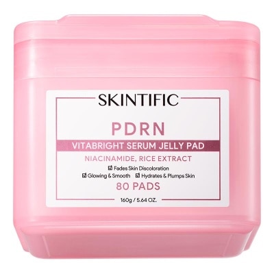 SKINTIFIC - PDRN Vitabright Serum Jelly Pad 80 Pads / 160g image