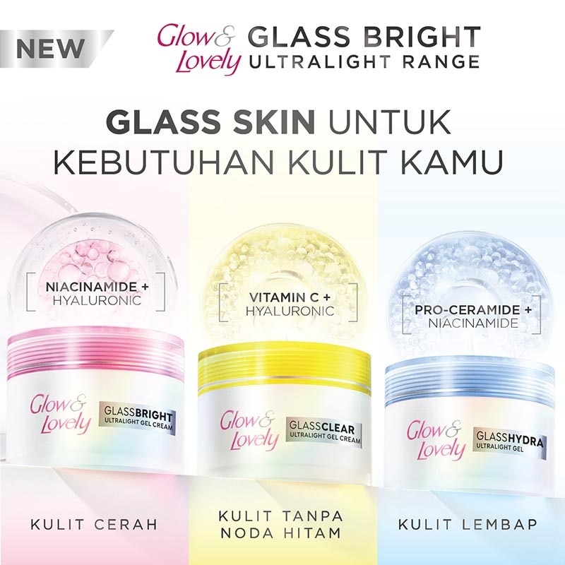 Glassclear Ultralight Gel Cream 50g