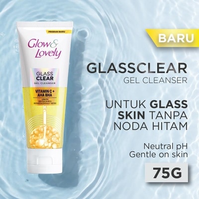 GLOW & LOVELY - Glassclear Gel Cleanser Yellow 75g image
