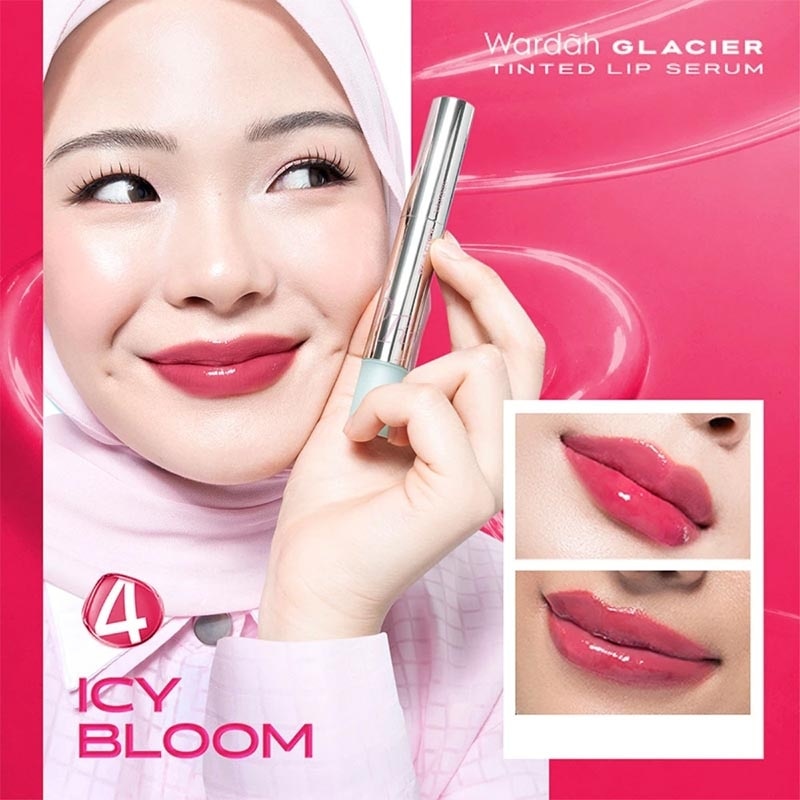 PDRN Glacier Tinted Lip Serum 04 Icy Bloom 4g image