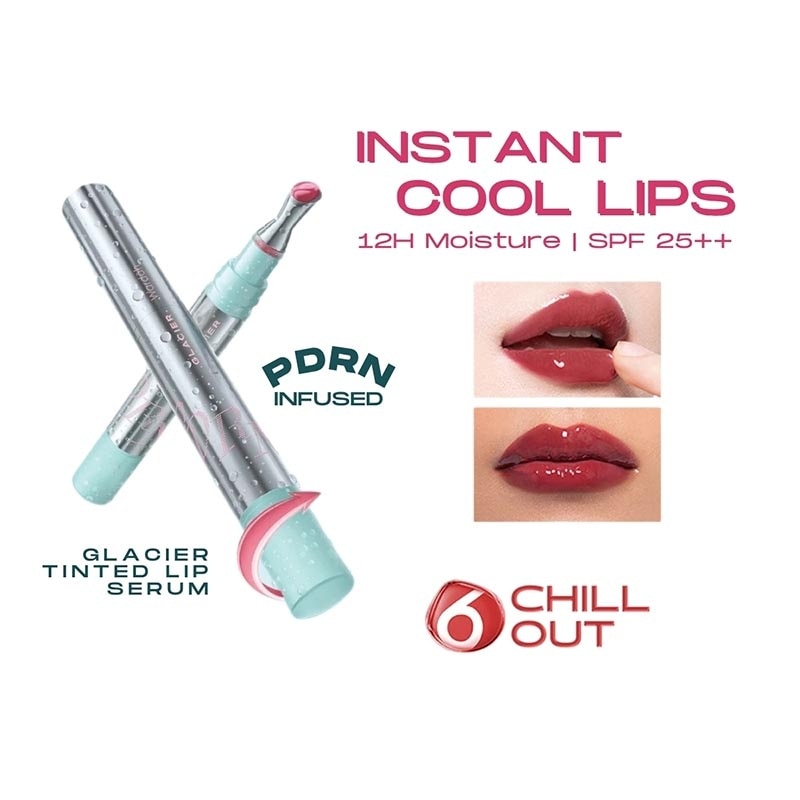 PDRN Glacier Tinted Lip Serum 06 Chill Out 4g image