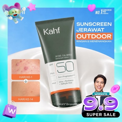 KAHF - Acne Calming Sunscreen Serum SPF 50 PA++++ 40ml image