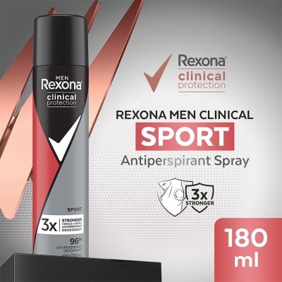 REXONA - Men Clinicals Antiperspirant Deodorant Spray Sport Defense 180ml image