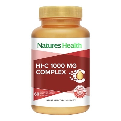NATURES HEALTH Hi C 1000Mg Complex 60'S image