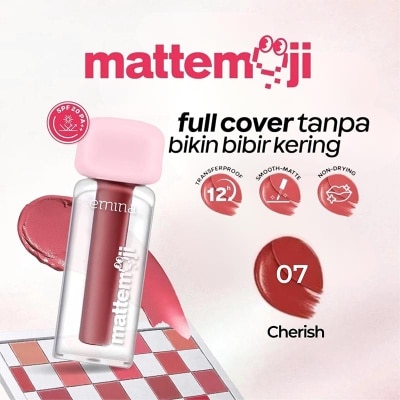 EMINA Mattemoji Non Drying Lip Cream 07 Cherish 3g image